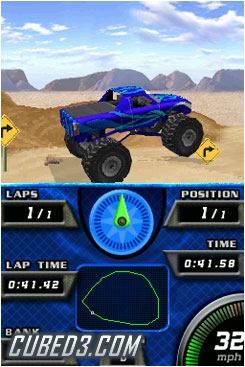 Screenshot for ATV Quad Frenzy on Nintendo DS