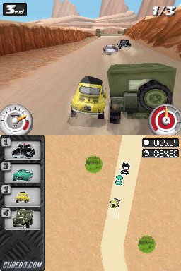 nintendo ds cars game