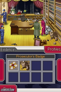 Screenshot for Ace Attorney Investigations: Miles Edgeworth on Nintendo DS