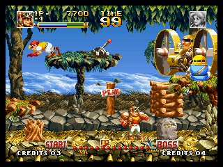 Screenshot for SNK Arcade Classics Vol. 1 on Wii