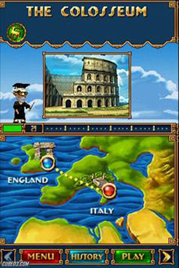 Screenshot for 7 Wonders II on Nintendo DS