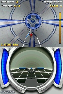 Screenshot for AiRace: Tunnel on Nintendo DS