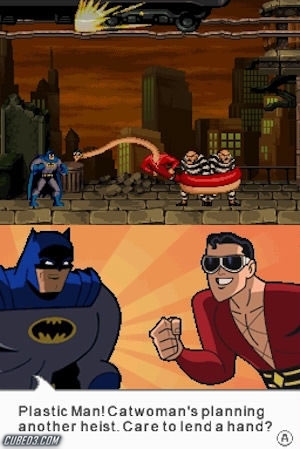 Screenshot for Batman: The Brave and the Bold on Nintendo DS