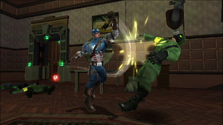 Screenshot for Captain America: Super Soldier on Wii