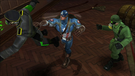 Screenshot for Captain America: Super Soldier on Wii