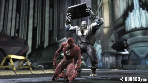 Screenshot for Injustice: Gods Among Us on Wii U