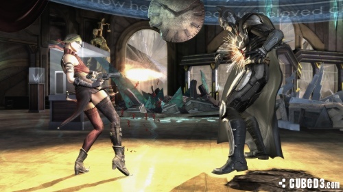 Screenshot for Injustice: Gods Among Us on Wii U