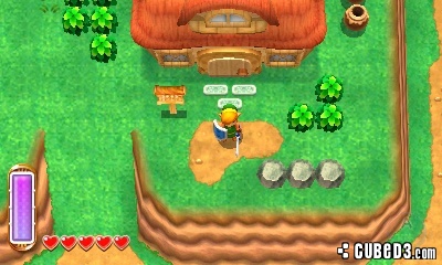 Screenshot for The Legend of Zelda: A Link Between Worlds (Hands-On) on Nintendo 3DS