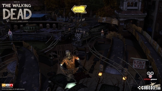 Screenshot for Zen Pinball 2: The Walking Dead on Wii U