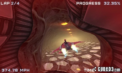 Screenshot for AiRace Xeno on Nintendo 3DS