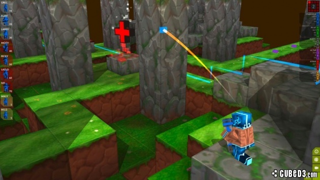 Screenshot for Cubemen 2 on Wii U