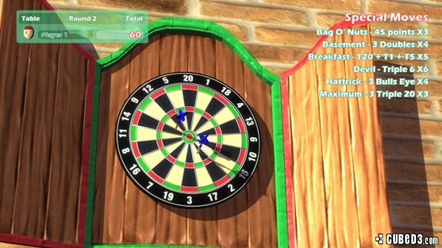 Screenshot for Darts Up on Wii U