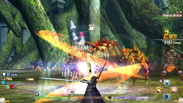 Screenshot for Sword Art Online Re: Hollow Fragment on PlayStation 4