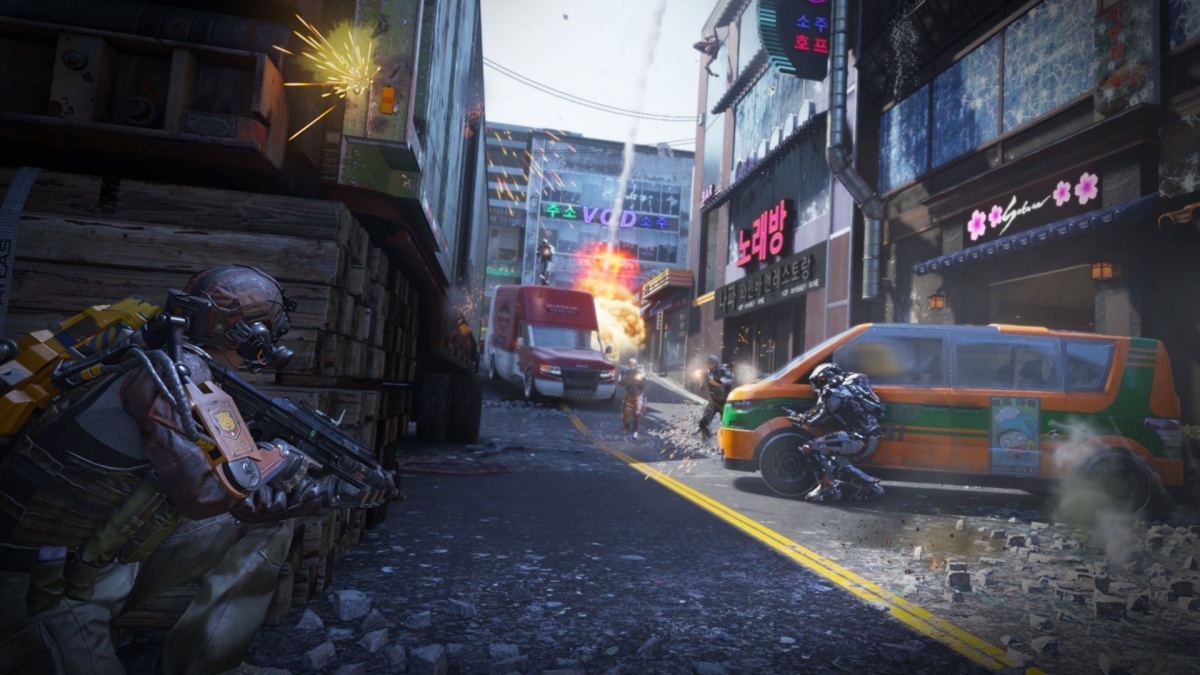 Screenshot for Call of Duty: Advanced Warfare - Reckoning on PlayStation 4
