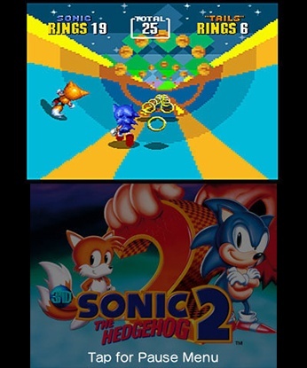 Screenshot for 3D Sonic the Hedgehog 2 on Nintendo 3DS