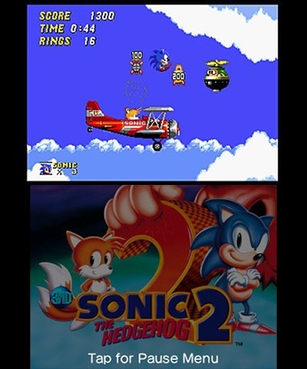 Screenshot for 3D Sonic the Hedgehog 2 on Nintendo 3DS