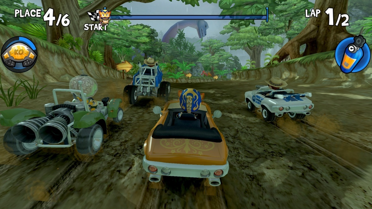 Screenshot for Beach Buggy Racing on PlayStation 4