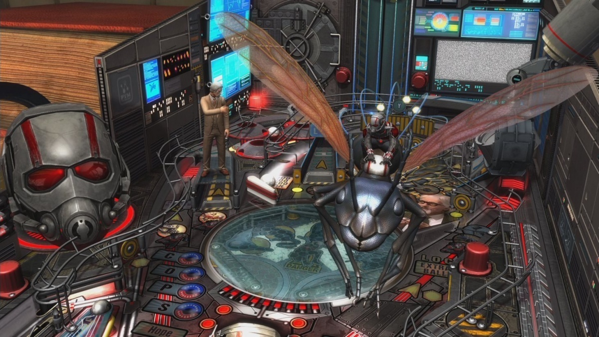 Screenshot for Zen Pinball 2: Marvel's Ant-Man  on PlayStation 4