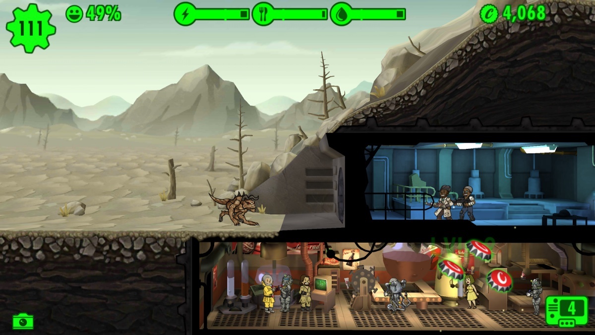Screenshot for Fallout Shelter on iOS