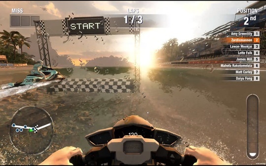 Screenshot for Aqua Moto Racing Utopia on PC