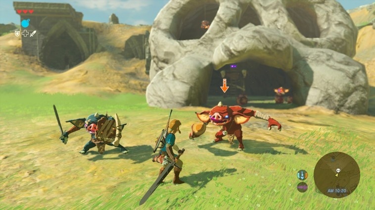 Screenshot for The Legend of Zelda: Breath of the Wild on Wii U