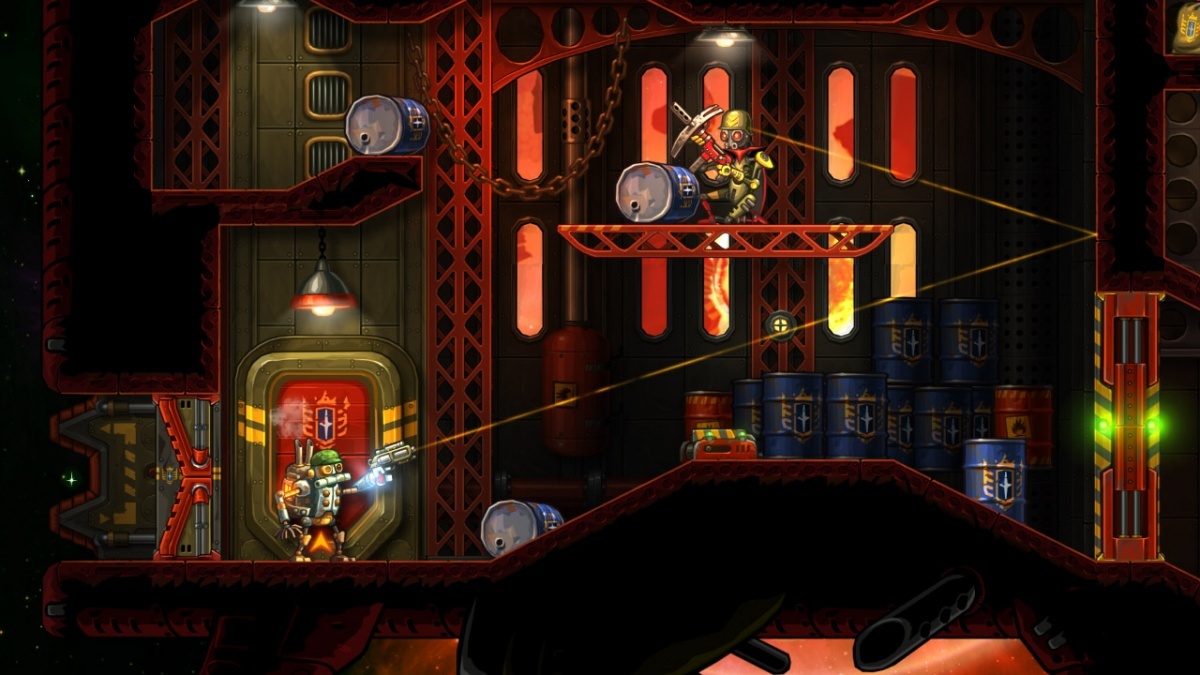Screenshot for SteamWorld Heist on PlayStation 4