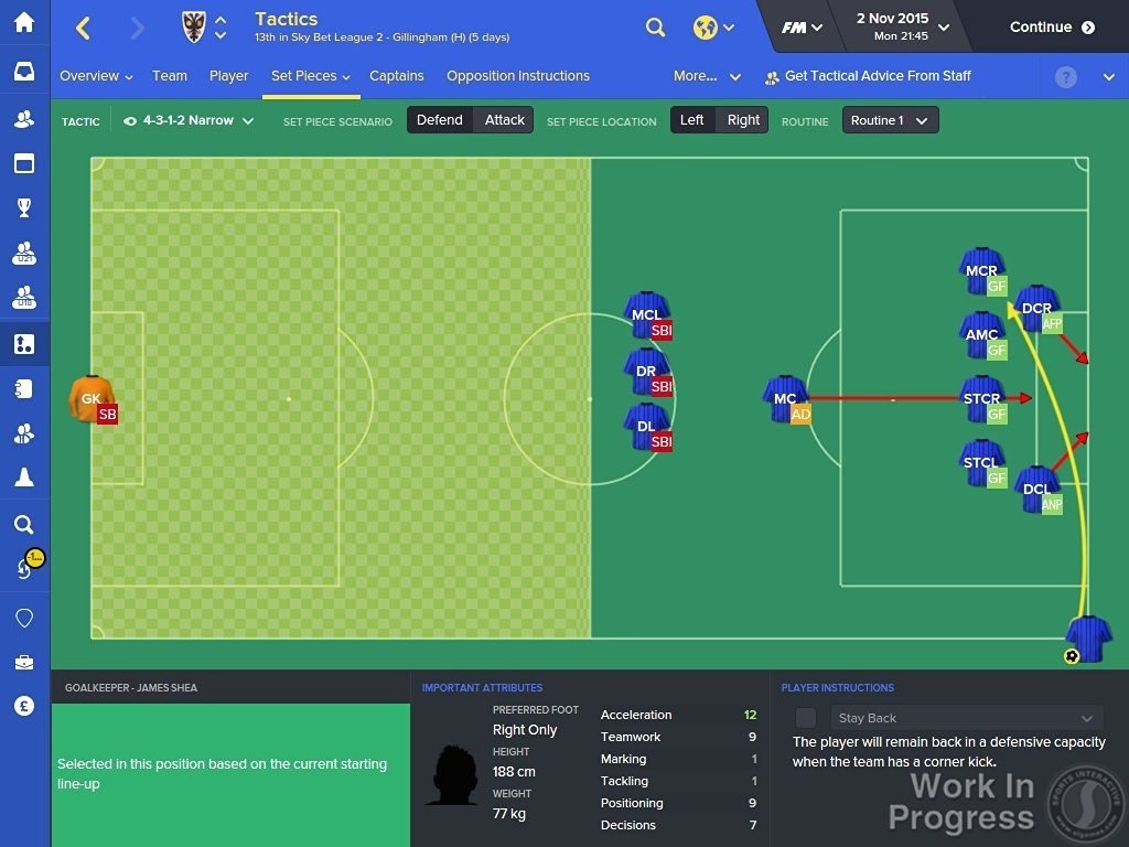 Screenshot for Football Manager 2016 on PC