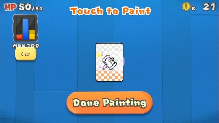 Screenshot for Paper Mario: Color Splash on Wii U