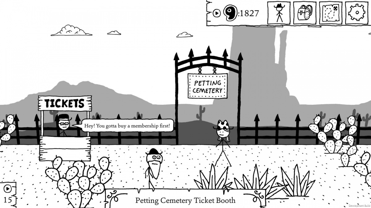 Screenshot for West of Loathing on Nintendo Switch
