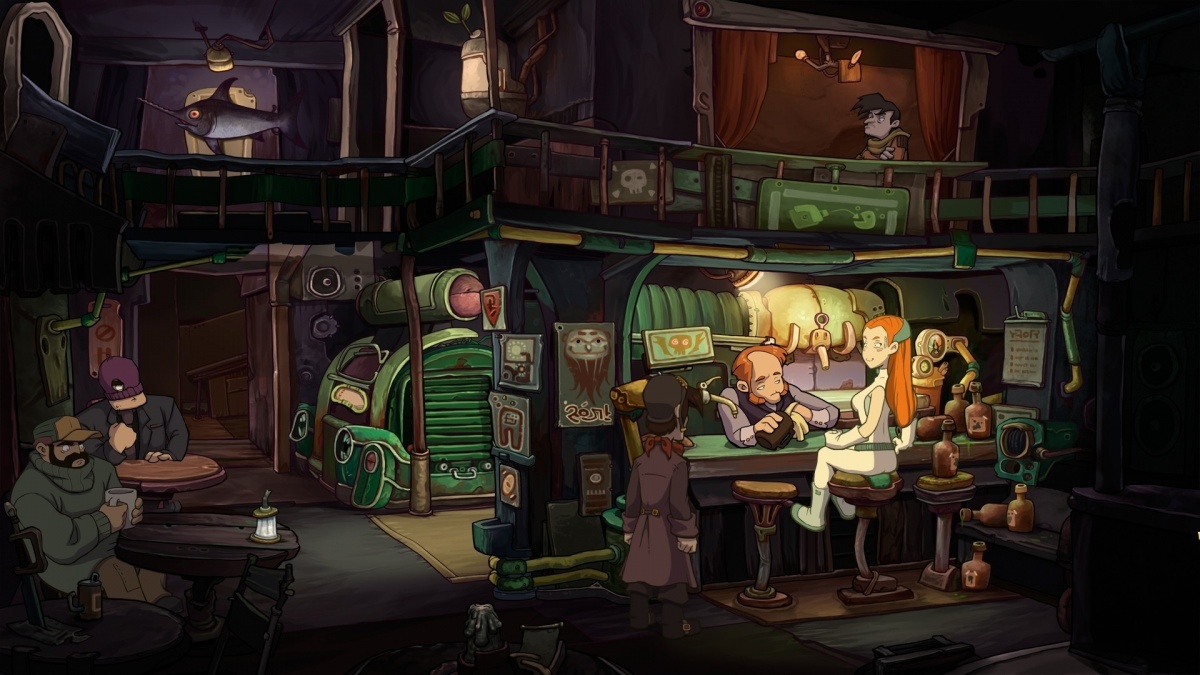 Screenshot for Chaos on Deponia on PlayStation 4