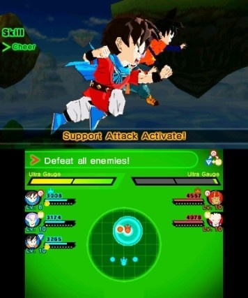 dragon ball fusions 3ds gameplay