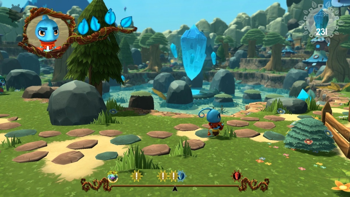 Screenshot for Ginger: Beyond the Crystal on PlayStation 4