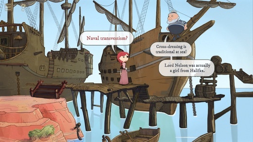 Screenshot for Nelly Cootalot: The Fowl Fleet on iOS