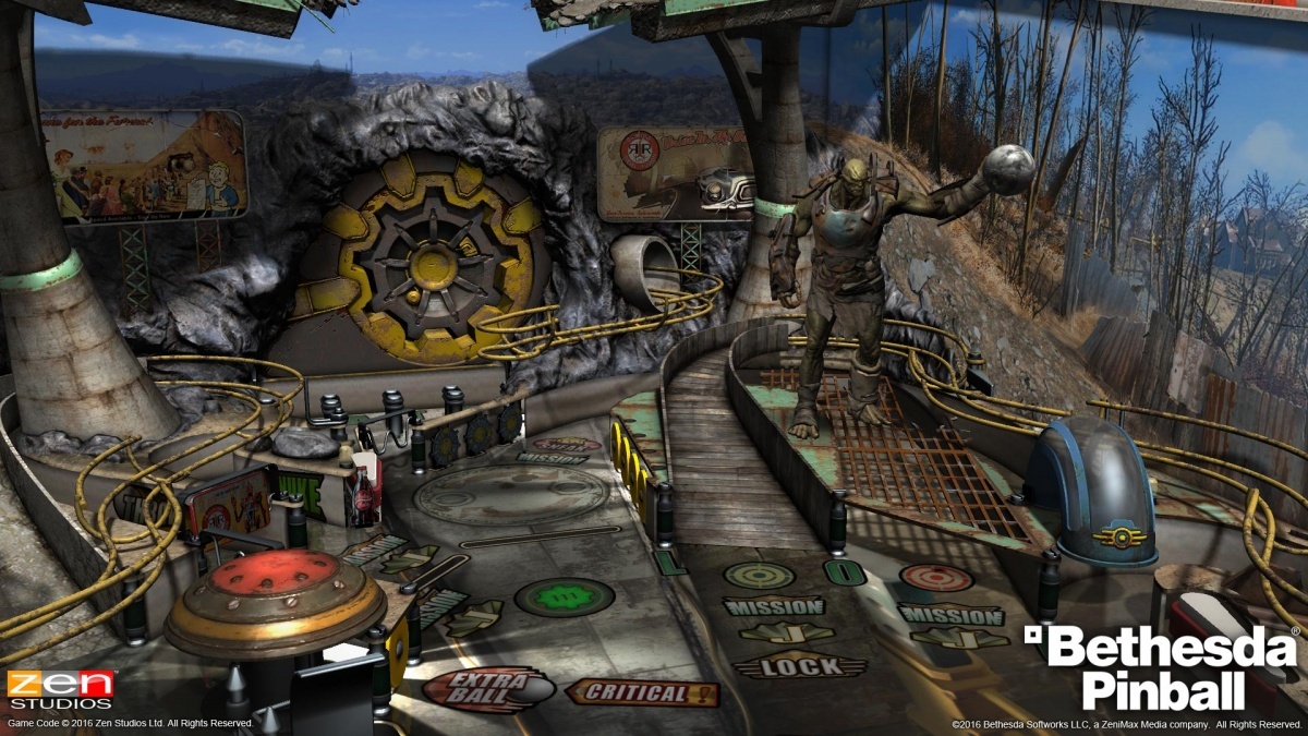 Screenshot for Zen Pinball 2: Bethesda Pinball on PlayStation 4