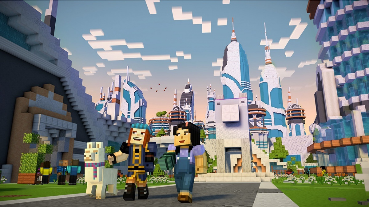 Screenshot for Minecraft: Story Mode - Season Two: The Telltale Series on Xbox One