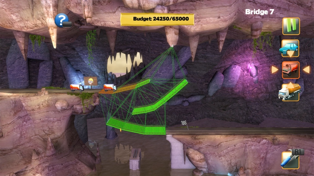 Screenshot for Bridge Constructor on PlayStation 4