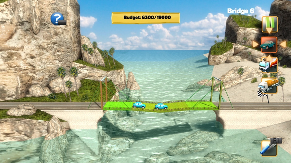 Screenshot for Bridge Constructor on PlayStation 4