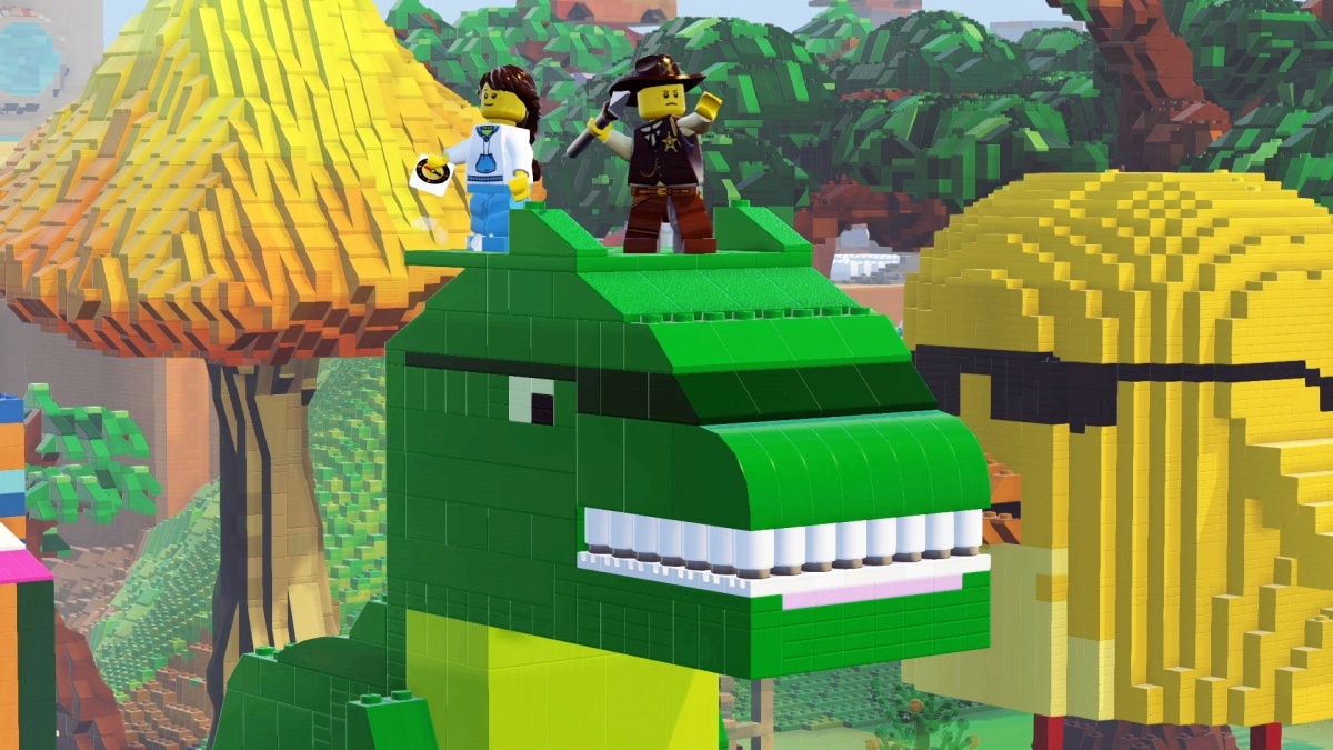 Screenshot for LEGO Worlds on Nintendo Switch