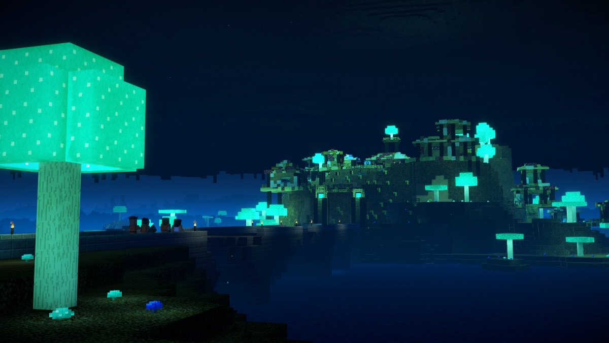 Minecraft под водой