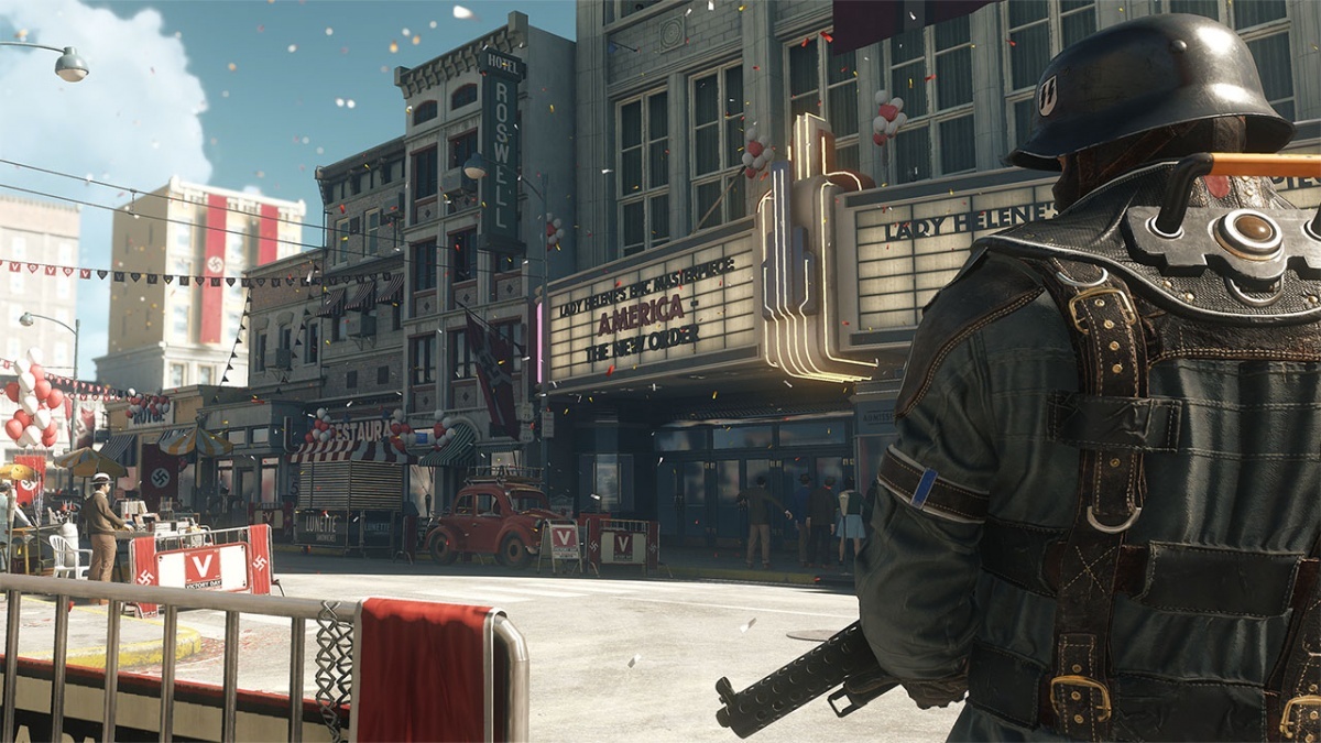 Screenshot for Wolfenstein II: The New Colossus on Nintendo Switch