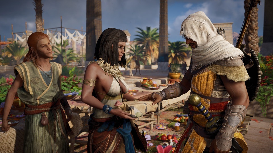 Screenshot for Assassin's Creed Origins: The Curse of the Pharaohs on PlayStation 4