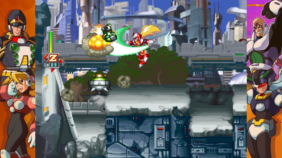 Screenshot for Mega Man X Legacy Collection 2 on Nintendo Switch