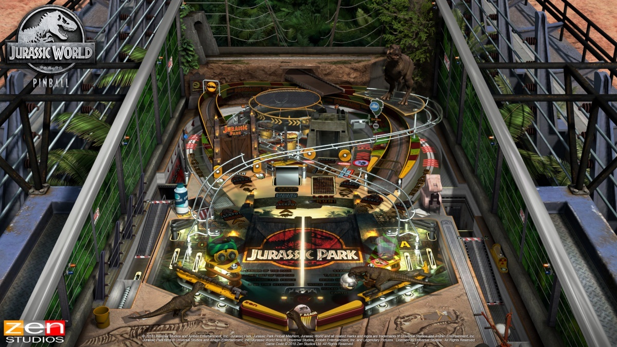 Screenshot for Pinball FX3: Jurassic World Pinball on Xbox One