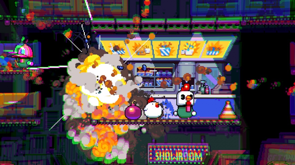 Screenshot for Bomb Chicken on Nintendo Switch