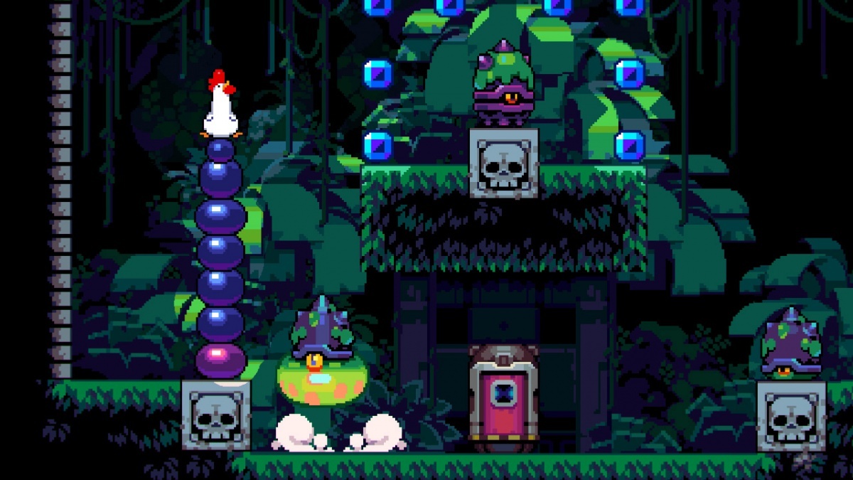 Screenshot for Bomb Chicken on Nintendo Switch