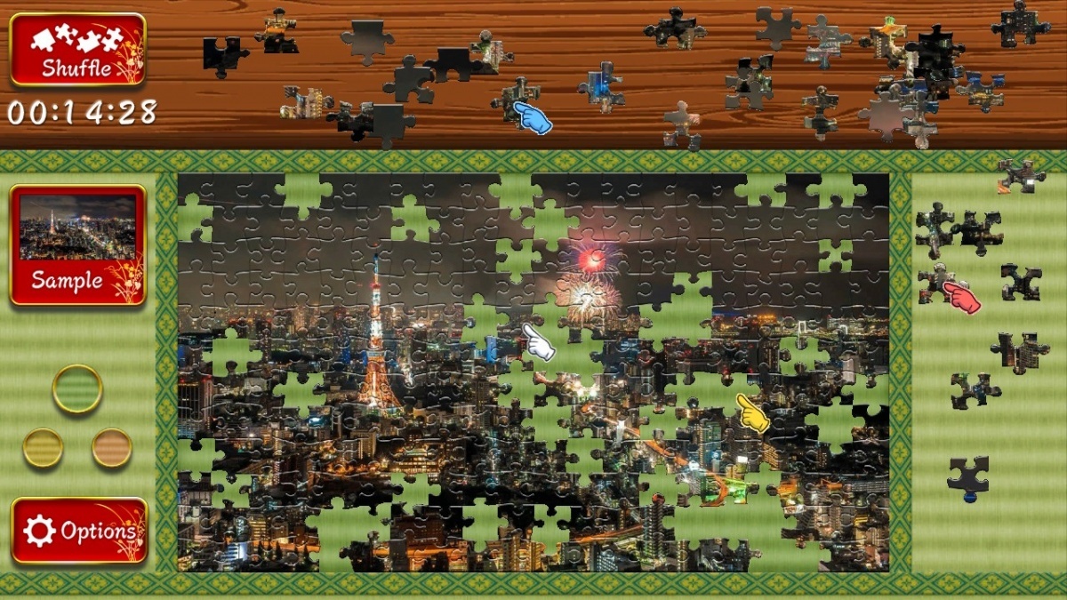 Screenshot for Animated Jigsaws: Beautiful Japanese Scenery on Nintendo Switch