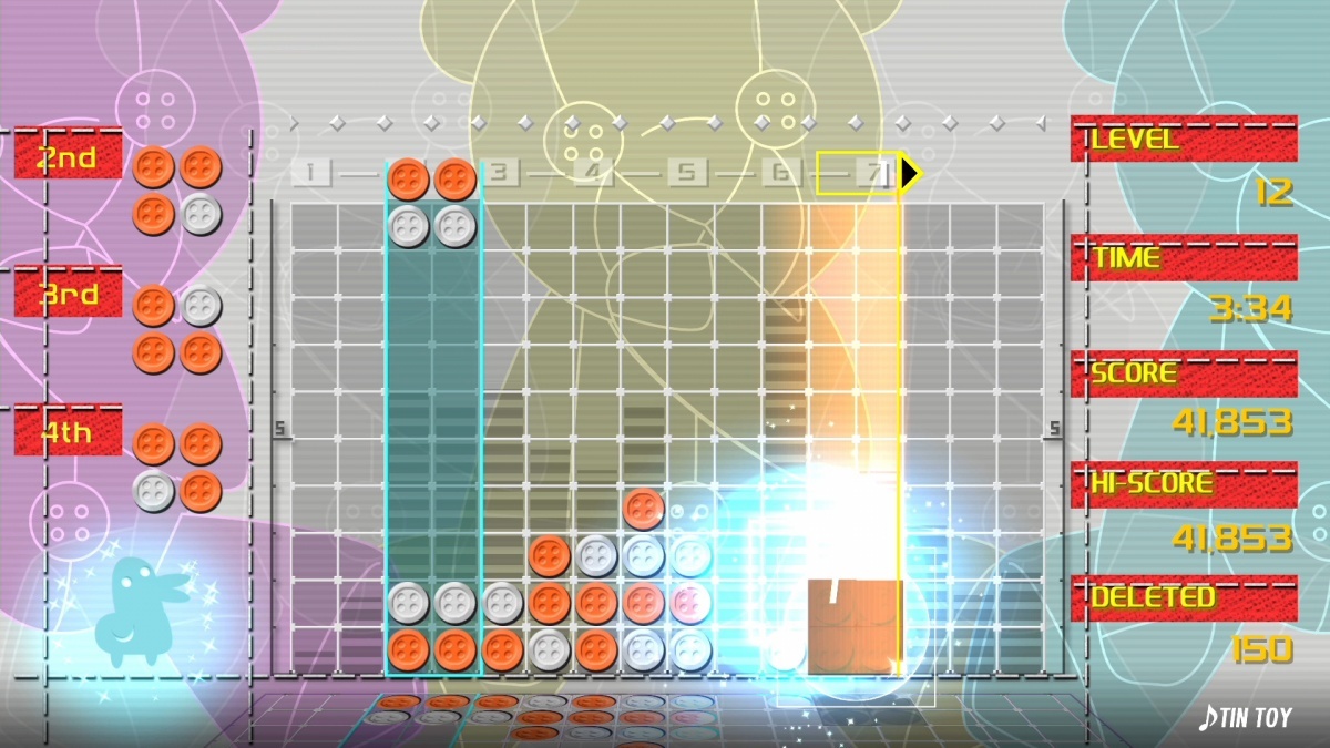 Screenshot for Lumines Remastered on Nintendo Switch