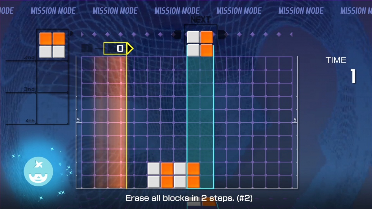 Screenshot for Lumines Remastered on Nintendo Switch