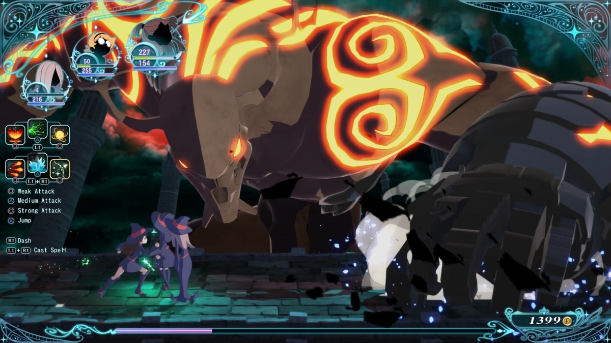 Screenshot for Little Witch Academia - Chamber of Time on PlayStation 4