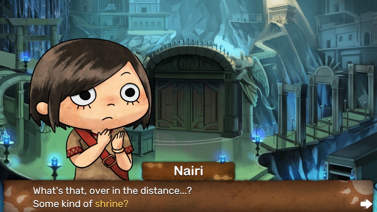Screenshot for NAIRI: Tower of Shirin on Nintendo Switch